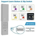 thumbnail image 5 of Universal Garage Door Opener Keypad Wireless Keyless Access Keyboard, Works with, 5 of 5