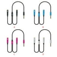 thumbnail image 1 of Audio Cable Headphone Audio Cord Line Splitter Audio Cable Male to 2 Female Cable 3.5mm Headphone Splitter Audio Cable, 1 of 9