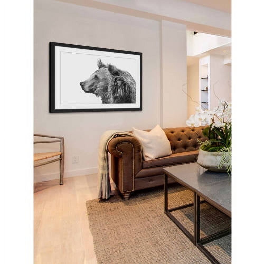 "Calm Observance" Framed Painting Print