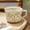 B, variant on Hand-Painted Rustic Terracotta Coffee Cups Set of 4 - 350ml Unique Artistic Design for Coffee and Tea Lovers