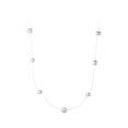 thumbnail image 5 of S925 plata cuerda elástica transparente serie de perlas sintéticas collar temperamento coreano mujeres cuello joyería TUNC Sencillez, 5 of 5