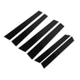 thumbnail image 5 of ALLTIMES 6PCS Glossy Black Window Pillar Post Accent Trim Cover for Honda CRV 2007-2011, 5 of 6