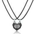 thumbnail image 2 of magnética para parejas, collar, imán para él y para ella, de amor, corazón, colgante, collar, para parejas, relación Sunnimix Collar a juego, 2 of 6