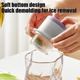 thumbnail image 4 of weibbin Large Ice Blocks Molds Whiskey Cocktail Squares Ice Making Box Flexible to Demold 1PC, 4 of 6