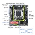 thumbnail image 2 of Placa base X79-F1 E5 V2 Placa base 128GB 4 Ranura DDR3 SATA2.0 para Xeon 2011 E5 V2, 2 of 9
