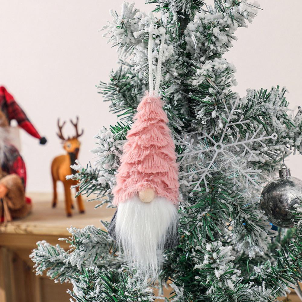 Swedish Tomte Handmade Plush Doll Red Snow Christmas Deer Gnome 2020 Ornaments 