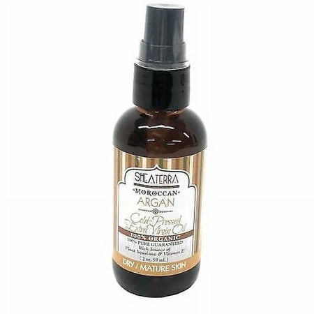 Shea Terra Moroccan Argan Cold Pressed Extra Virgin Oil 2 oz.