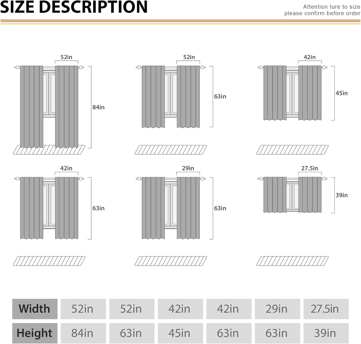 Boho Floral Window Curtains Black Bohemian Flower Botanical Rod Pocket Mid Century Modern Abstract Leaves Curtain Drapes Herb Curtains for Bedroom Living Room Treatment 2 Panels 42Wx63H Inch