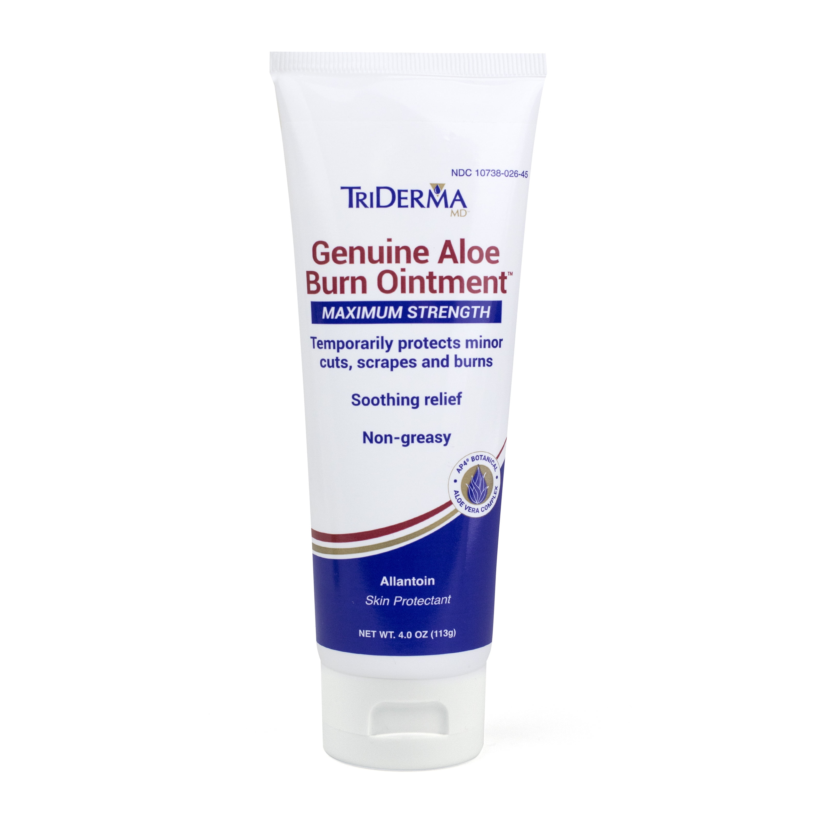 TriDerma® Genuine Aloe Burn Ointment™ Helps Speed Healing and Soothe