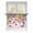 Pink, variant on Sheer Curtains 84 Inches Long, Spring Floral Semi Sheer Curtains Light Filtering Window Treatment, Farmhouse Flowers Butterfly Watercolor Privacy Voile Drapes for Living Room Bedroom 52x84 Inch