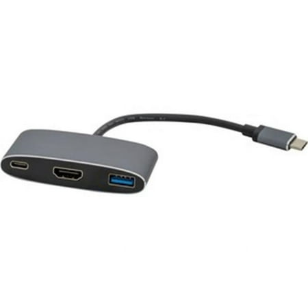 UPC: 0784090039903 | Visiontek 901356 USB-C to HDMI  USB & USB-C with Power Delivery Adapter