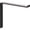 Black, variant on Pittsburgh Steel 12.57 in. H x 1.13 in. W x 2.50 in. H Black 200 lbs. Decorative Shelf Brackets