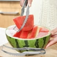 thumbnail image 4 of Brondbend Savings Fruit Cut Stainless Steel Watermelon Fruit Cutter Fruit Multifunctional Fruit Cutting, 4 of 7