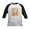Black/White, variant on CafePress - Peppa Pig: Let's Play Kids Baseball T Shirt - Kids Cotton Baseball Jersey, 3/4 Sleeve Shirt