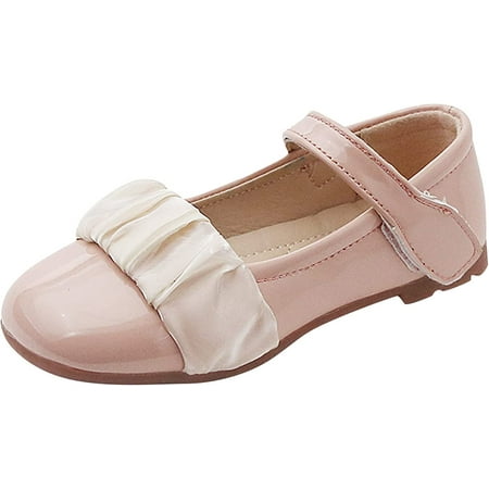 

Dress Up Shoes for Toddler Girls Fashion Spring and Summer Children Casual Shoes Girls Flat Rain Boots for Baby Girls