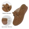 thumbnail image 3 of Ecetana Mules for Women Comfortable Closed Toe Women Wedge Sandals Slip On Shoes, 3 of 6