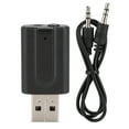 thumbnail image 2 of Transmisor Bluetooth, Adaptador USB Bluetooth 5.0 Receptor de Audio inalámbrico Transmisor Receptor Resistente y Resistente, 2 of 8