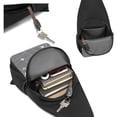 thumbnail image 6 of Disketp Sling Backpack,Multipurpose Crossbody Shoulder Bag Travel Hiking Daypack-Airplane Routes Around The World, 6 of 6