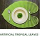 thumbnail image 3 of FUTUREORYY 2Ud Manteles De Hoja Banana Verde Para Tropical En Cocina Y Fiesta, 3 of 7