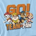 thumbnail image 2 of Paw Patrol T-Shirt Go! Team Paw Unisex Graphic Tee For Men & Women, 2 of 7