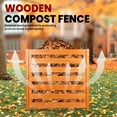 thumbnail image 4 of Expandable Pool Barrier, Light Brown Treated Timber, 3-Piece Ground Anchoring Design, Air Conditioner Unit Protection Panel, Garden Equipment Fence, Patio Privacy Partition, Yard Cover, 4 of 8
