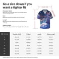 thumbnail image 5 of Pofeuu Cloud Cute Rabbit Print Mens Casual Short Sleeve Shirts Beach Summer Spread Collar Pocket Tops Men's Casual Short-sleeved Shirt-Medium, 5 of 5