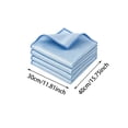 thumbnail image 3 of 24 Pack Microfiber Glass Cleaning Cloth Polishing Cloths Glass Cleaning Towel Lint Free Cloth for Cleaning Windows, Glasses, Mirrors, Windshields, Stainless Steel 25x25cm, 3 of 6