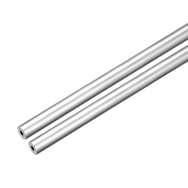 2Pcs 6063 Aluminum Round Tubing 1 Feet Length 0.117 Inches