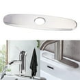 Kitchen Faucet Plate Sink Hole Cover Deck Plate Escutcheon Brushed