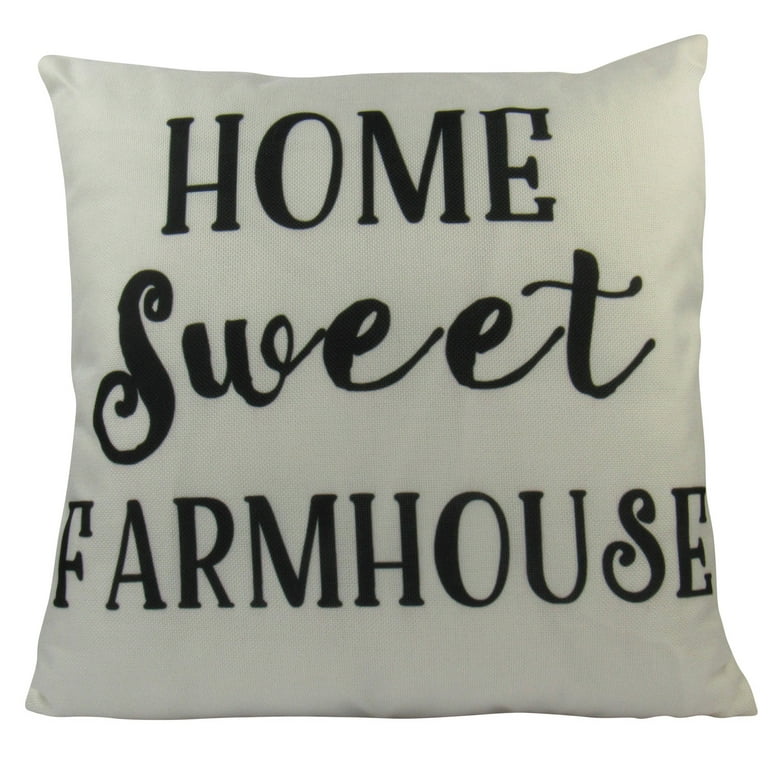 Home sweet 2025 farmhouse pillow