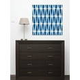thumbnail image 6 of "Blue Droplets" Painting Print on Wrapped Canvas, 6 of 7