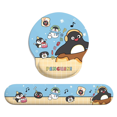 thumbnail image 1 of Juego de alfombrillas de ratón con reposamuñecas y teclado Cute Penguin, 1 of 1