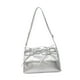 thumbnail image 3 of Bolso de mano para mujer con decoración de lazo, bolso informal elegante para mujer Plata, 3 of 8