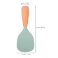 thumbnail image 2 of FUTUREORYY Heat Resistant Kitchen Rice Spoon Multi Purpose Silicone Scoop Green 1Set, 2 of 8