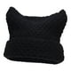 thumbnail image 5 of Gorro de invierno para mujer, informal, cómodo, moderno, multiusos, cálido y de invierno. Negro, 5 of 9