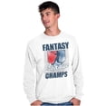 thumbnail image 5 of Fantasy League Champs Sport Ball Game Men's Long Sleeve Tee T Shirt Brisco Brands S, 5 of 5