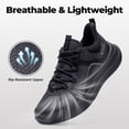 thumbnail image 4 of FitVille Men's Wide Fit Lightweight Walking Shoes Slip-resistant Comfort Shoes for Men with Arch Support, 4 of 8