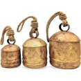 thumbnail image 1 of EcoNesxp Country style large round bell three piece cowbell, 1 of 5