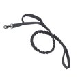 thumbnail image 3 of Adjustable Nylon Elastic Tactical Military Police Dog Training Leash (Black), 3 of 8