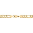 thumbnail image 4 of 10K Yellow Gold chain Figaro Concave 20 in 6.75 mm, 4 of 5