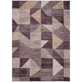 thumbnail image 2 of Addison Rugs Chantille Indoor/Outdoor Transitional Geometric Plum Machine Washable Rectangle Rug, 5' x 7'6", 2 of 8