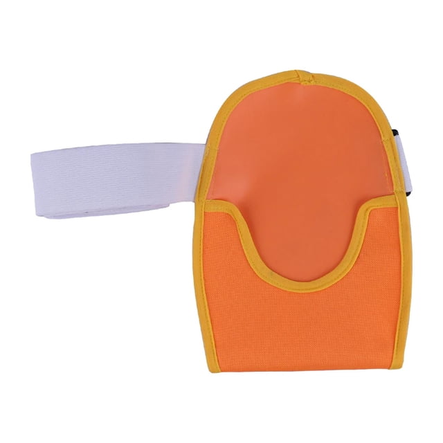 Ostomy Support Garment Pouch Shower Ostomy Wraps with Opening for Men Women Orange
