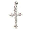thumbnail image 3 of Colgante de collar de crucifijoColgante de crucifijo S925 Colgante de crucifijo pequeño de plata Colgante de cruz Meticulosamente diseñado Jadeshay  A, 3 of 8