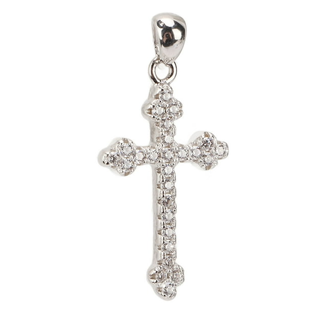 Colgante de collar de crucifijoColgante de crucifijo S925 Colgante de crucifijo pequeño de plata Colgante de cruz Meticulosamente diseñado Jadeshay A