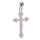 thumbnail image 1 of Colgante de collar de crucifijoColgante de crucifijo S925 Colgante de crucifijo pequeño de plata Colgante de cruz Meticulosamente diseñado Jadeshay  A, 1 of 8