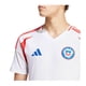 thumbnail image 5 of Jersey Playera Adidas de la Seleccion Nacional de Chile de Visitante Blanca Para Hombre TALLA MEDIANO (M), 5 of 6