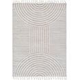 thumbnail image 5 of Hauteloom Cassie Living Room, Bedroom Area Rug - Contemporary - High Pile - Cream, Peach - 3'11" x 5'7", 5 of 6