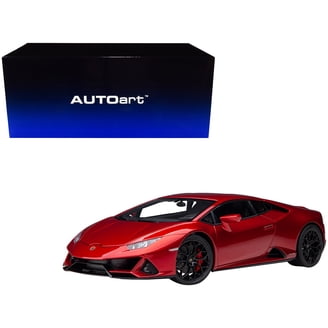 Lamborghini Aventador SVJ Rosso Efesto Red Metallic 1/18 Model Car