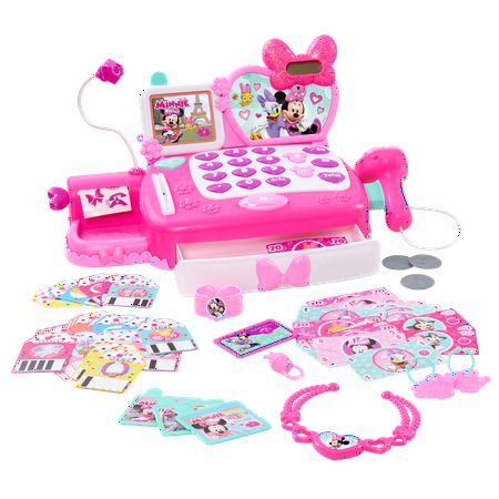 Minnie's Happy Helpers Shop N' Scan Talking Cash Register