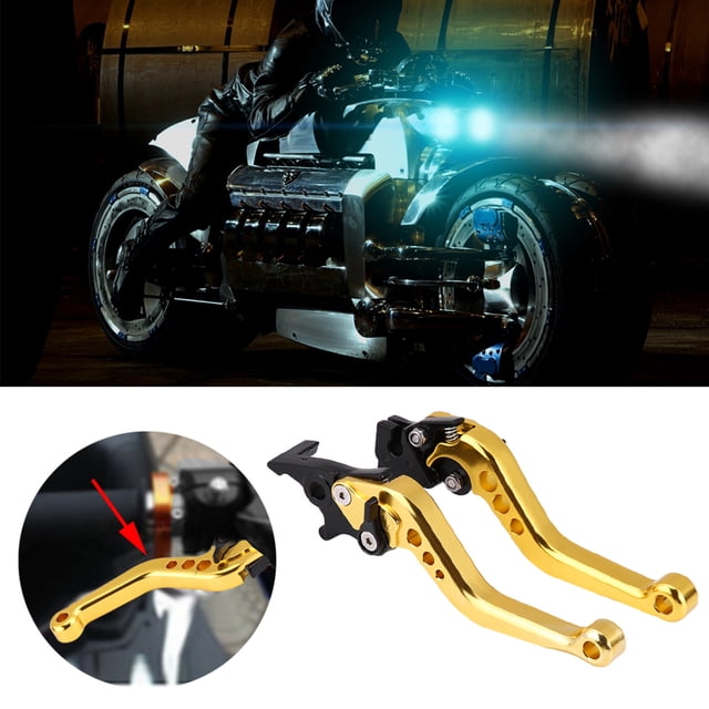 Drum Brake Lever Handle, Durable Pratical Machined Brake Lever Handle, 4 Colors Optional 1 Pair For